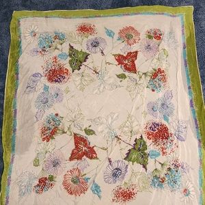 100% Silk Vintage Scarf